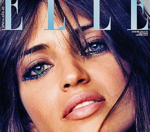 Otra toma má cercana en otra edición de la revista "Elle"