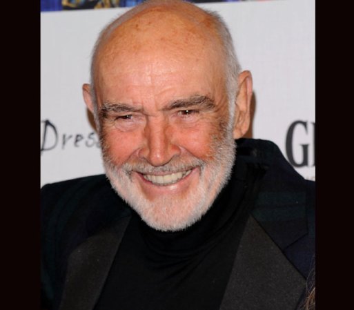 Sean Connery, uno de los calvos más exitosos de todos los tiempos. Es actor y productor británico y ha ganado un Oscar con "Los Intocables" en 1988. También fue merecedor de tres Globos de Oro y dos premios BAFTA (Academy Fellowship Award).