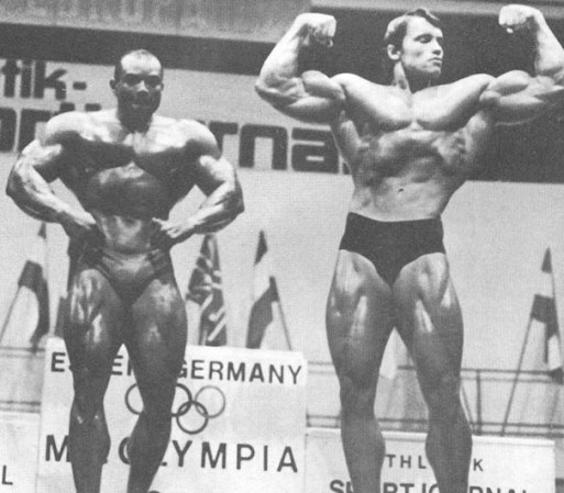 Muchos comparan su rivalidad con Schwarzenegger con la que existió en el boxeo entre Muhammad Alí y Joe Frazier.