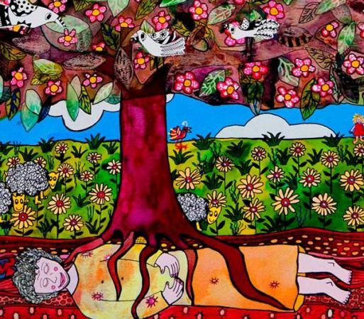 Si tienes suerte, cuándo mueres, te come un árbol. ¡Así tienes la oportunidad, finalmente, de volverte árbol tú!