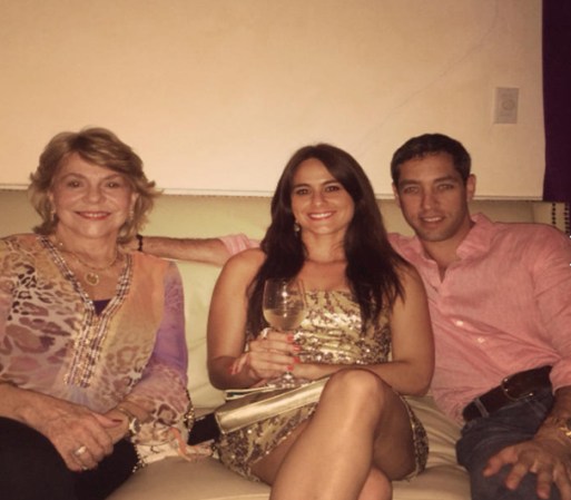 La mamá, una prima y el novio de Sofía Vergara..