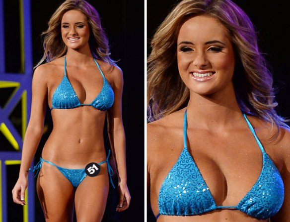 Un panel de expertos escogió este 27 de junio en Las Vegas a Miss Hooters International.