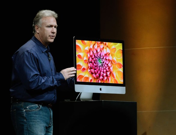 Muchos quedaron impresionados con lo delgada que es la nueva iMac.
