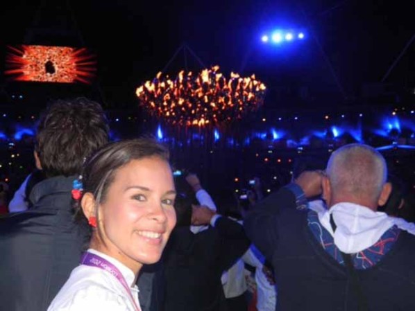 Alejandra Benítez, la reina del esgrima que desata pasiones.