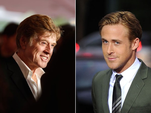 Robert Redford y Ryan Gosling; dos románticos que las enloquecen.