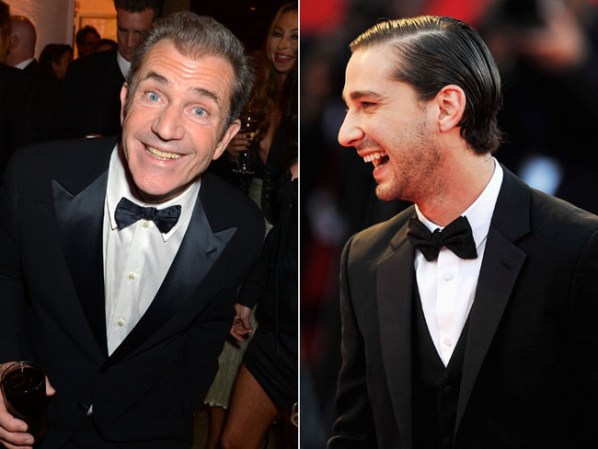 Mel Gibson y Shia LaBeouf, ambos talentosos, ambos guapos, ambos con capacidad para llegar a donde quieran.