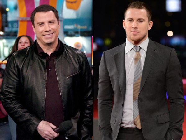 John Travolta y Channing Tatum; sin duda Tatum es el próximo Travolta.