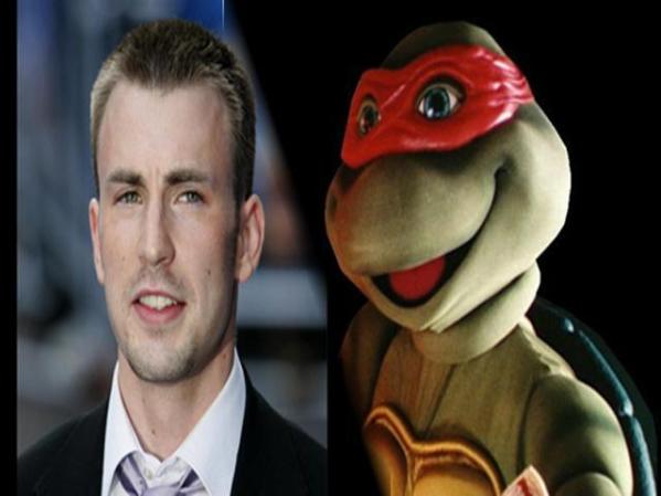 Chris Evans, "TMNT".