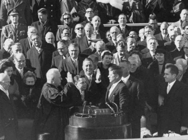 Inauguración del Presidente John F. Kennedy. (1961)