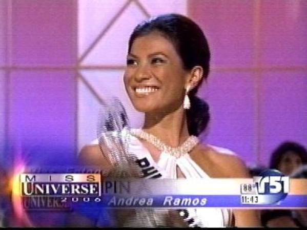 Otra de las ganadoras de la jornada fue Miss Fotogénica, Andrea Ramos, de las Filipinas.