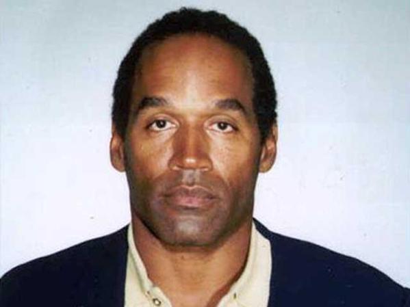 Tal vez el más famoso de todos los arrestados: O.J. Simpson, acusado de doble asesinato.