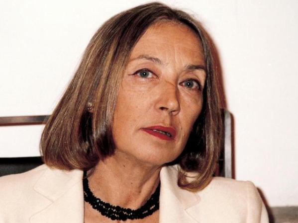 Oriana Fallaci: escritora y ensayista italiana.
