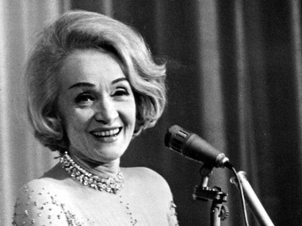 Marlene Dietrich: actriz.