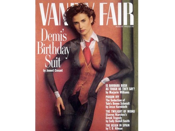 Demi Moore en Vanity Fair (agosto, 1992)