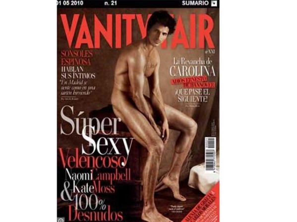 El súper modelo Andrés Velencoso en Vanity Fair (mayo, 2010).