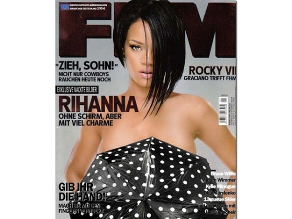 Rihana en FHM (febrero, 2008)