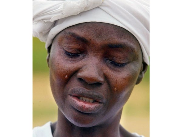 JULIO, 2003: El conflicto civil de Liberia también ocupó la atención de Hondros, un hombre cuyos padres llegaron a Nueva York desde Europa tras la II Guerra Mundial.