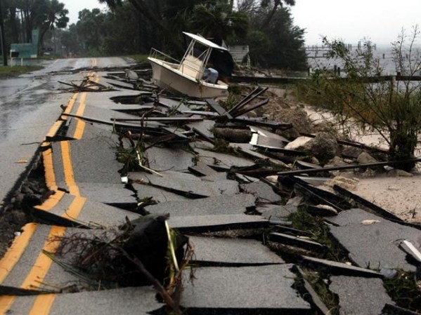 Los vientos de Frances también llegaron a Jensen Beach.