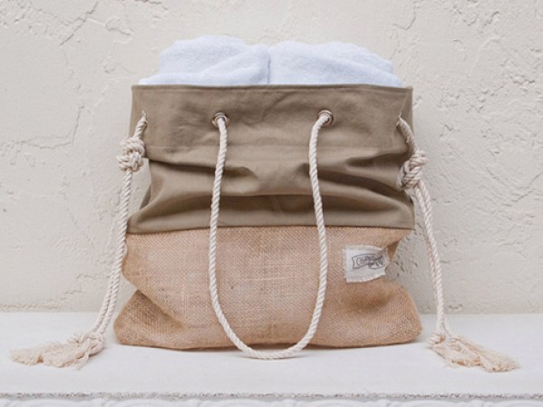 Morral playero. Adquiérelo en etsy.com, $68.