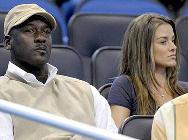 Ivette Prieto, la ex modelo cubana, junto a su esposo Michael Jordan.