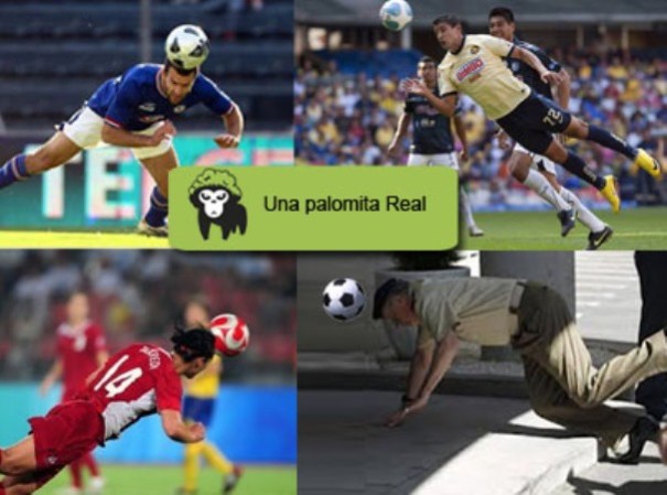 ... y también en futbolista.