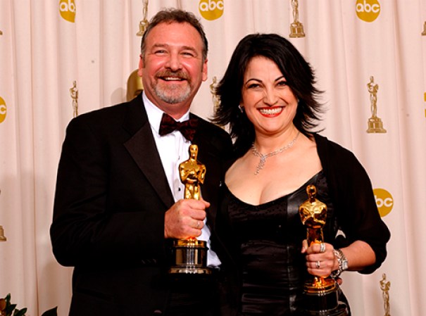Beatrice De Alba, se llevó el Oscar por mejor maquillaje por "Frida" en 2003.