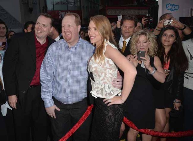 Scarlett Johansson: espectacular en su quinto mes de embarazo.