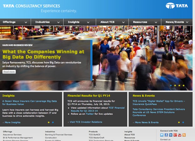 Tata Consultancy Services <br /><br />Industria: Consultoría<br /><br />Puestos de trabajo: Creadores de portal de negocios<br /><br />Las plazas son para: Florida, Texas, Illinois, California
