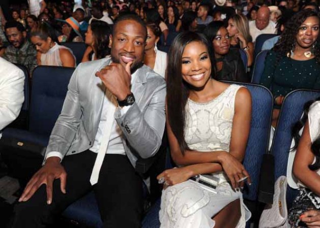 Dwyane Wade y Gabrielle Union en premio BET en junio de 2013. Los Angeles, California.