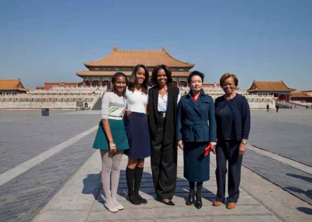 Michelle Obama destila simpatía y elegancia en China.