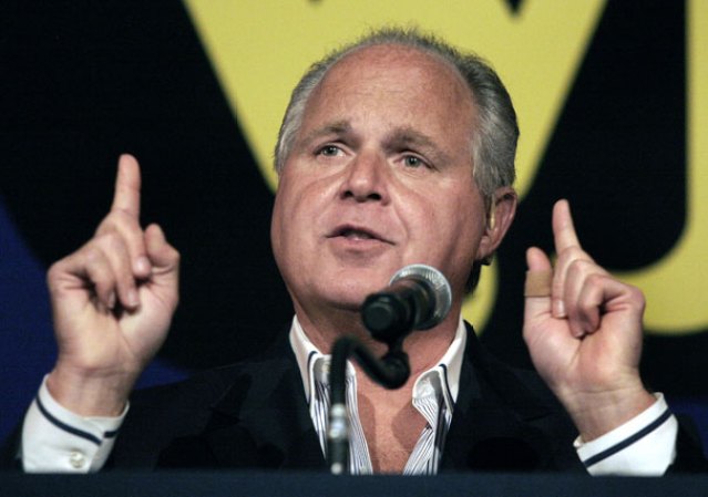 En el lugar 19:<br />El comentarista político Rush Limbaugh.