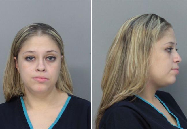 Carolina Rodríguez fue arrestada el 12/10/2013 en la región Miami acusada de :<br /><br /> CONT SUB/POSN OF PLACE/PURPOSE OF TRAFFICKING