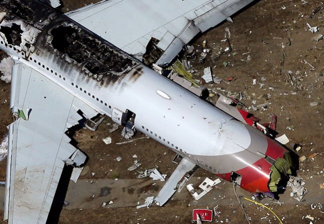 Un Boeing 777 se estrella al aterrizar en San Francisco. Venía de Seúl.