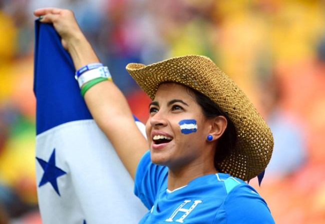 La belleza que tambien nos regala el mundial.
