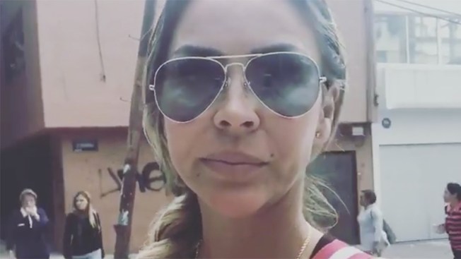 Aylín Mujica perdió su casa por el terremoto Aylín Mujica perdió su casa por el terremoto