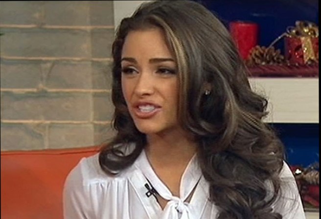 La mirada y sonrisa angelical de la Miss Universo 2013, Olivia Culpo, nos deleitaron durante una visita exclusiva a nuestros estudios de Buenos Días Nueva York.