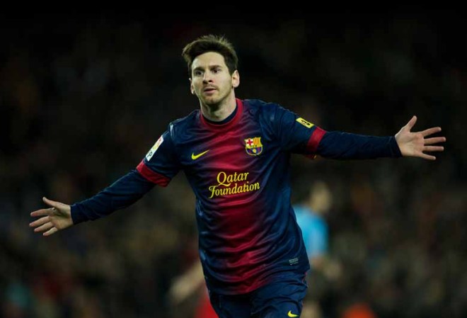 8 DE DICIEMBRE: Lionel Messi anotó su gol 86 en un partido de Liga y rompió el récord de máximo goleador en un año calendario.