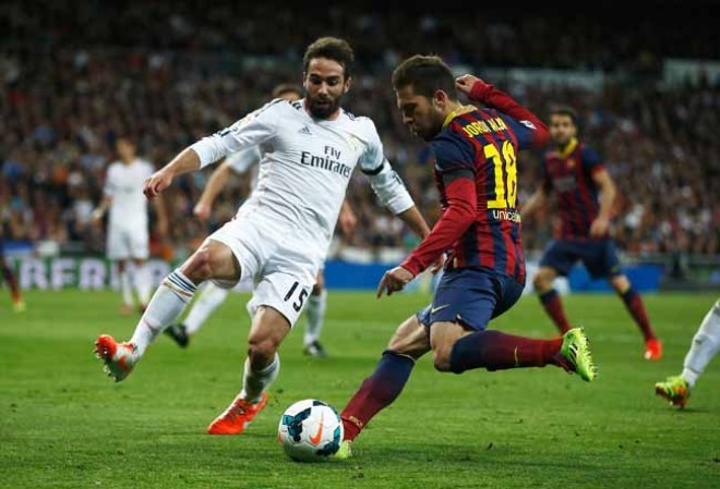 Fotos del clásico Madrid-Barcelona, una batalla de infarto.