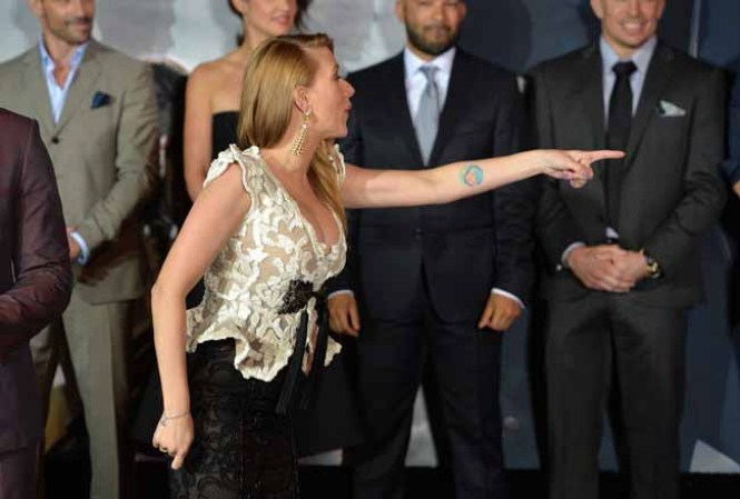 Scarlett Johansson: espectacular en su quinto mes de embarazo.