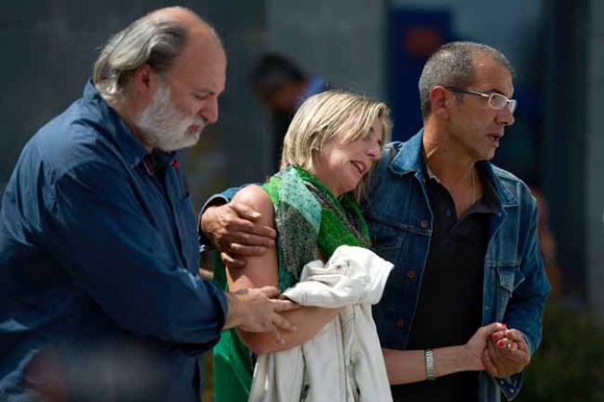 Imágenes de la tragedia del tren.