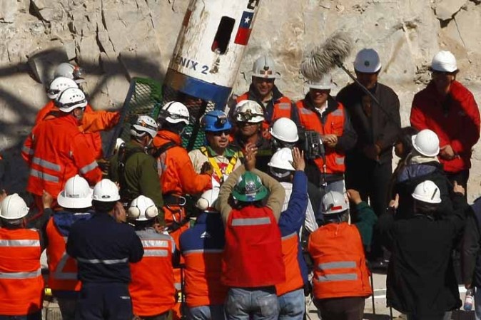 Todo el mundo siguió minuto a minuto el rescate de los mineros.