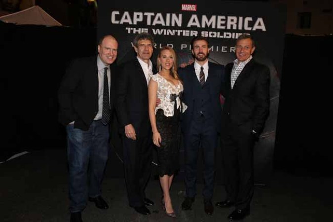 Scarlett Johansson: espectacular en su quinto mes de embarazo.