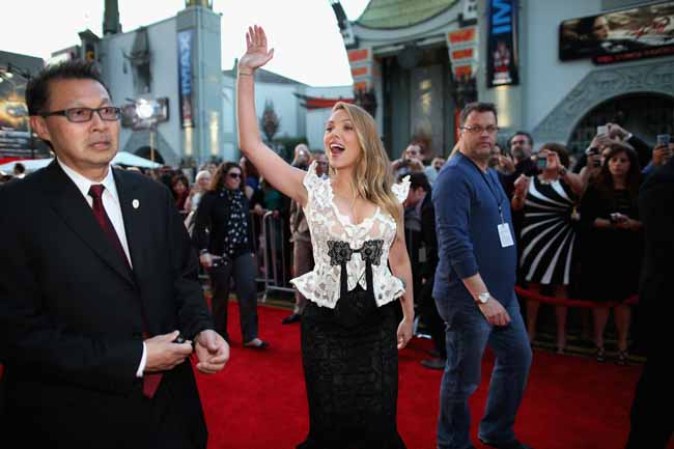 Scarlett Johansson: espectacular en su quinto mes de embarazo.