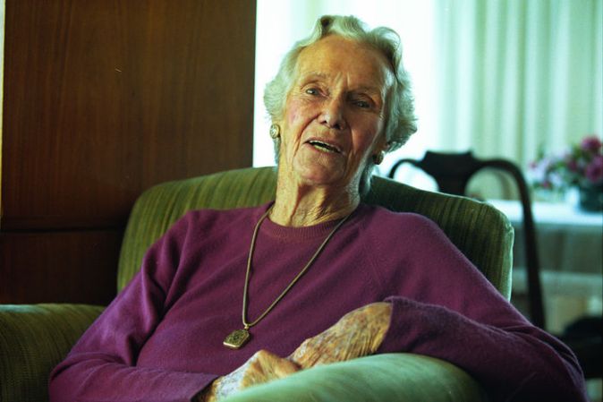 Danielle Campbell, primera Atleta olímpica Argentina que ganó medalla de plata en los juegos olímpicos de Berlin en 1936. Murio en el 2003.