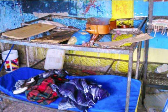 Así era el interior de la casa hogar "La Gran Familia".