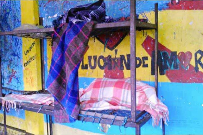 Así era el interior de la casa hogar "La Gran Familia".