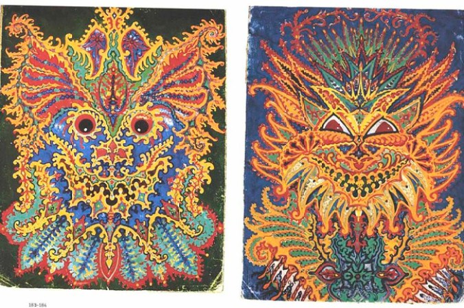 Incluso internado, nunca dejo de pintar, pero su obra mostraba cómo se agravaba su enfermedad con el paso de los años. Sus gatos se fueron deformando y los colores eran cada vez más llamativos.
