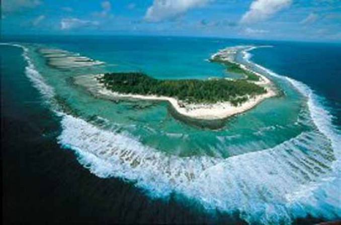 La Gran Barrera de Coral, Australia.<br /><br />Esta barrera de 1,500 millas se puede apreciar desde el espacio, pero está desapareciendo rápidamente por el incremento en las temperaturas del mar y la contaminación.