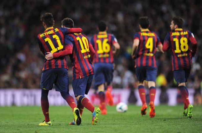 Fotos del clásico Madrid-Barcelona, una batalla de infarto.
