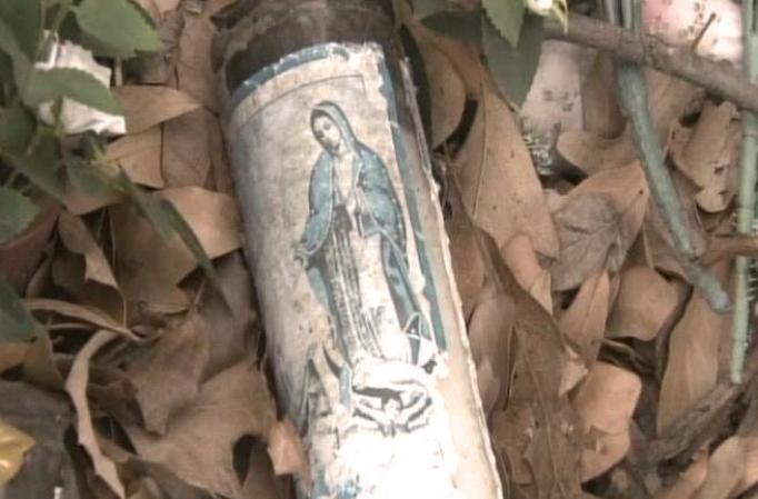 La gente del vecindario dice que hace dos años fue descubierta por primera vez.